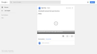 AthenaHealth Learning Portal Login Instructions - Google Plus