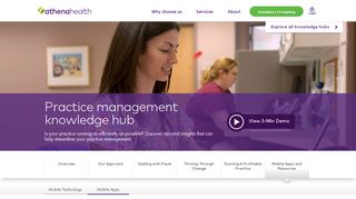 Mobile Health Applications | Knowledge Hub | athenahealth