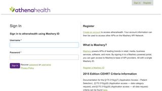 Sign In - athenahealth