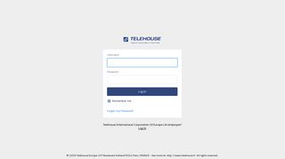 Telehouse France Portal: Login