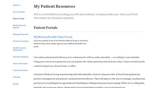 Patient Portals | Ascension