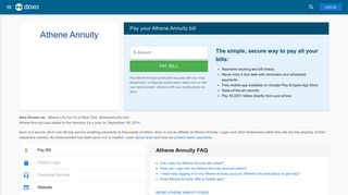 Athene Annuity: Login, Bill Pay, Customer Service and Care Sign-In