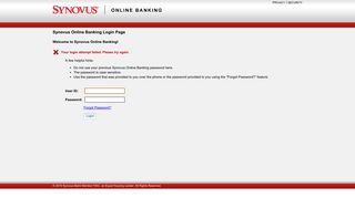 Synovus Online Banking Login