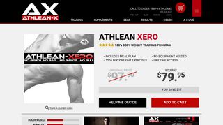 ATHLEAN XERO | Bodyweight Workout that Builds Serious Muscle ...
