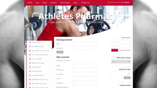 Login / sign up - Athletes Pharmacy