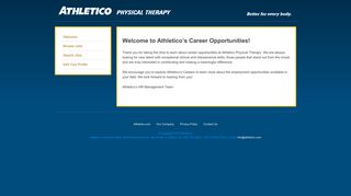 Career Portal | Athletico