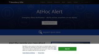 Emergency Mass Notification System | AtHoc - Alert Products