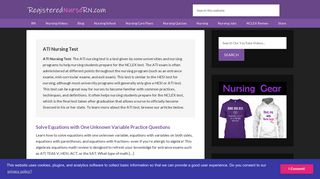 ATI Nursing Test - Registered Nurse RN