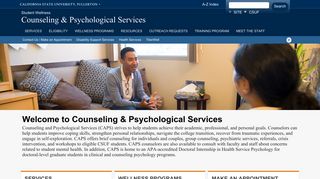Counseling & Psychological Services - Cal State Fullerton