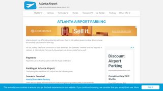 Parking - Atlanta Airport (ATL)