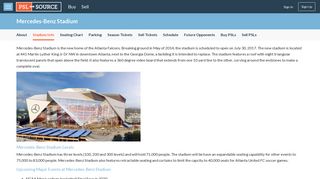 Mercedes-Benz Stadium - Information on the Atlanta Falcons at ...