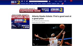 Atlanta Hawks tickets: Find a good seat at a good price | WSB-TV