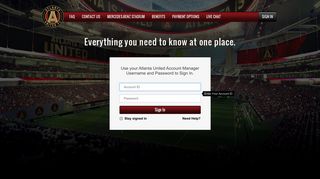 Sign In | Atlanta United FC