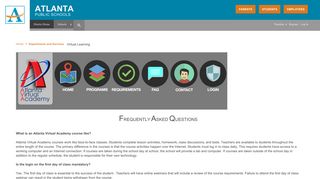Virtual Learning / AVA FAQ - Atlanta Public Schools