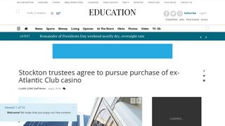 Stockton trustees agree to pursue purchase of ex-Atlantic Club casino ...