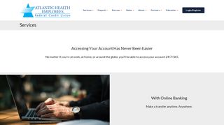 Services | Atlantic Health Employees Federal Credit Union
