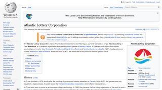 Atlantic Lottery Corporation - Wikipedia