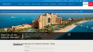 Exclusive Atlantis Membership Rate | Atlantis The Palm