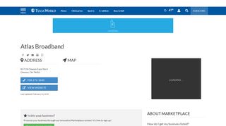 Atlas Broadband | Internet Providers | Owasso, OK | tulsaworld.com