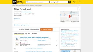 Atlas Broadband 9540 N 161st East Ave, Owasso, OK 74055 - YP.com