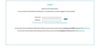 Access Manager Web Login