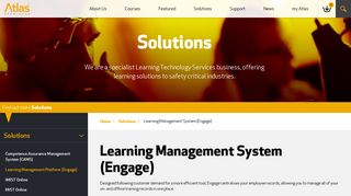 Learning Management System (Engage) | Atlas Knowledge