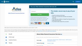 Atlas General Insurance Services: Login, Bill Pay, Customer Service ...
