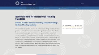 National Board for Professional Teaching Standards: Building a ...