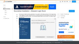 Sourcetree Installation - Atlassian Login Stuck - Stack Overflow