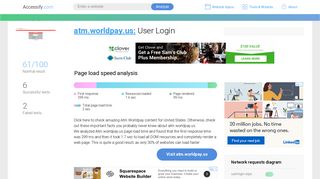 Access atm.worldpay.us. User Login