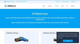 ATMdesk | Keys