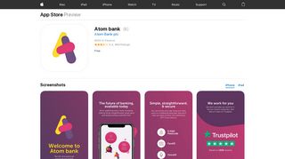 Atom bank on the App Store - iTunes - Apple