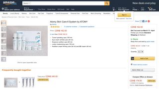 Atomy Skin Care 6 System by ATOMY: Amazon.ca: Beauty