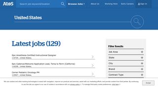 Jobs in United States at Atos | Careers at Atos