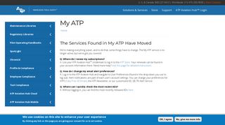 My ATP | ATP - Knowledge Fuels Safety - ATP.com