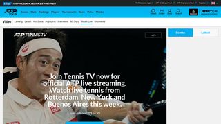 Watch ATP Tennis Live Streaming from TennisTV | ATP Tour | Tennis