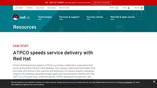 ATPCO speeds service delivery with Red Hat