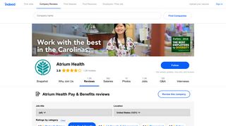 Working at Atrium Health: 311 Reviews about Pay & Benefits | Indeed ...