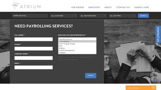Get the Best Payrolling Services for Your Company - Atrium Staffing