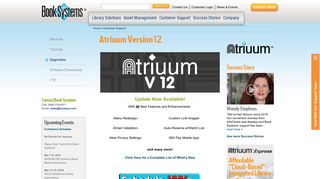 Atriuum Version 12 | Book Systems Library Automation Software
