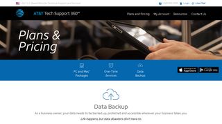 Data Backup | AT&T Tech Support 360