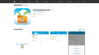 AT&T Backup and Go on the App Store - iTunes - Apple