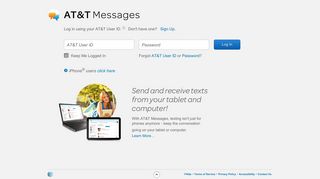 AT&T Messages: Browser Support