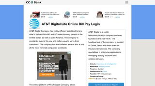 AT&T Digital Life Online Bill Pay Login - CC Bank