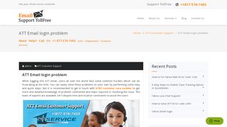 ATT Email login problem - Email Customer Care 1-844-794-2515 ...