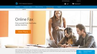 Online Fax Tools | EFax | AT&T Website Solutions