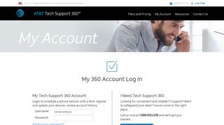 Login | AT&T Tech Support 360