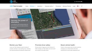 GPS Fleet Management - Driver Safety | AT&T Fleet Complete