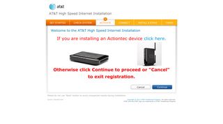 AT&T High Speed Internet Installation: Activate Your Account