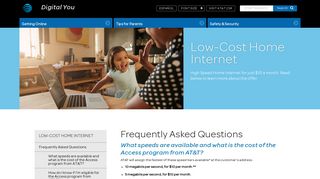 Low-Cost Home Internet - Digital You - AT&T